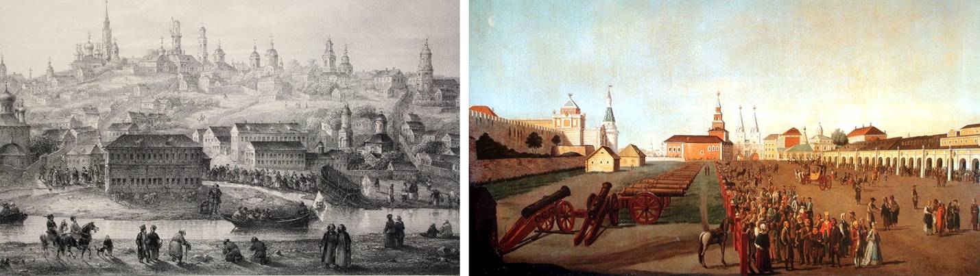 Города России в начале 18 века
