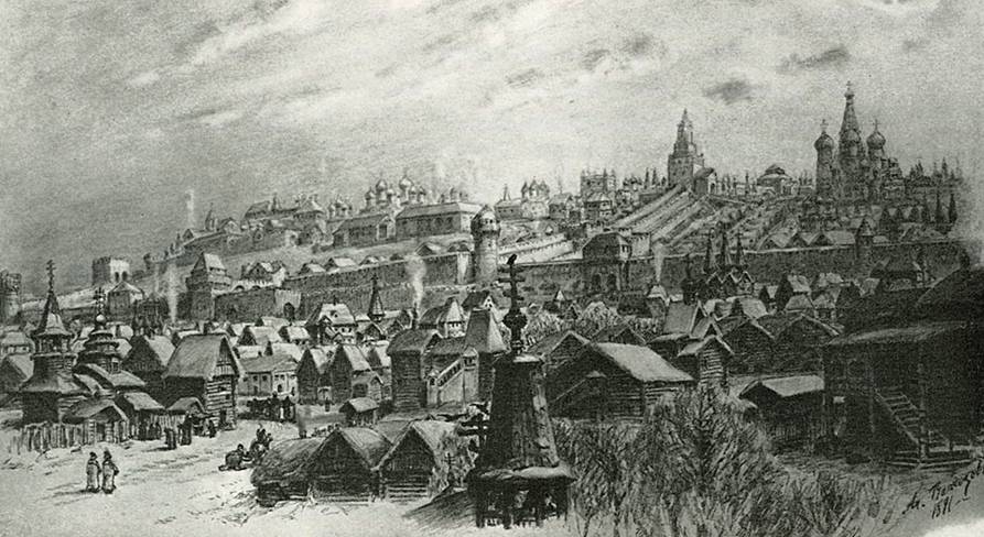 Виды средневековых русских городов