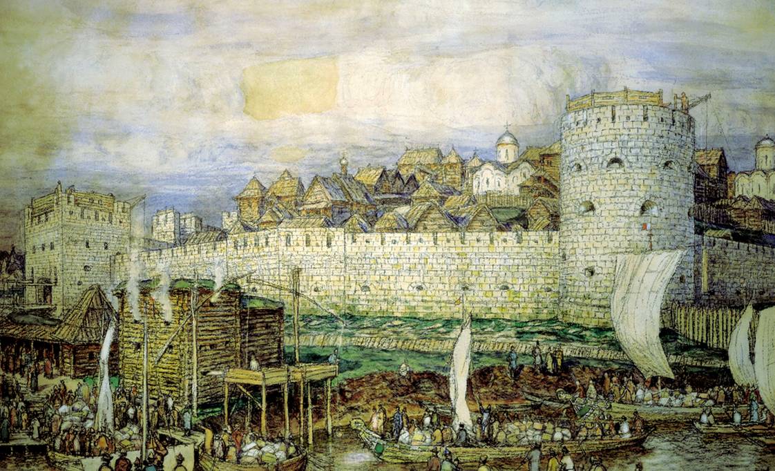 Москва в 14 веке