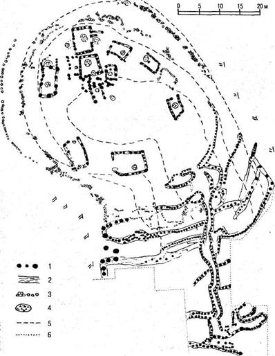 План укрепленной деревни