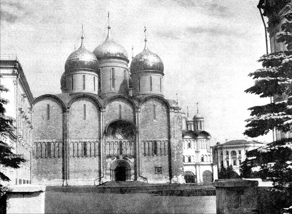 Успенский  собор  в Московском  Кремле