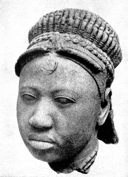 Женская голова из Ифе. Нигерия. Терракота