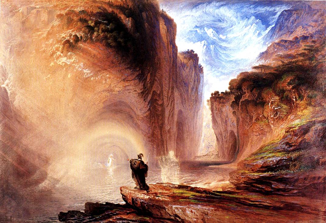 Картина Констэбла Манфред и альпийская ведьма