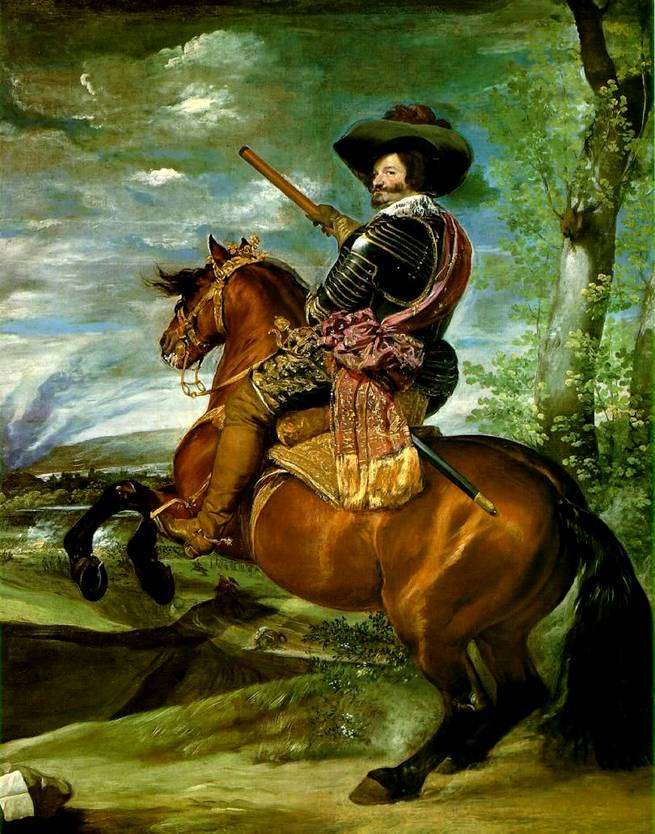 Картина Веласкеса Граф Ольварес на коне