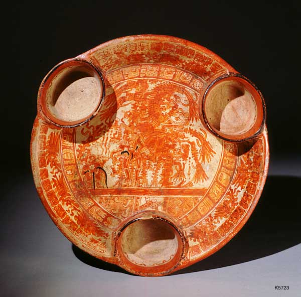 Искусство майя: тарелки