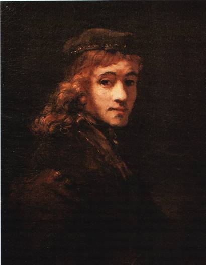картина рембрандта - портрет титуса, сына художника