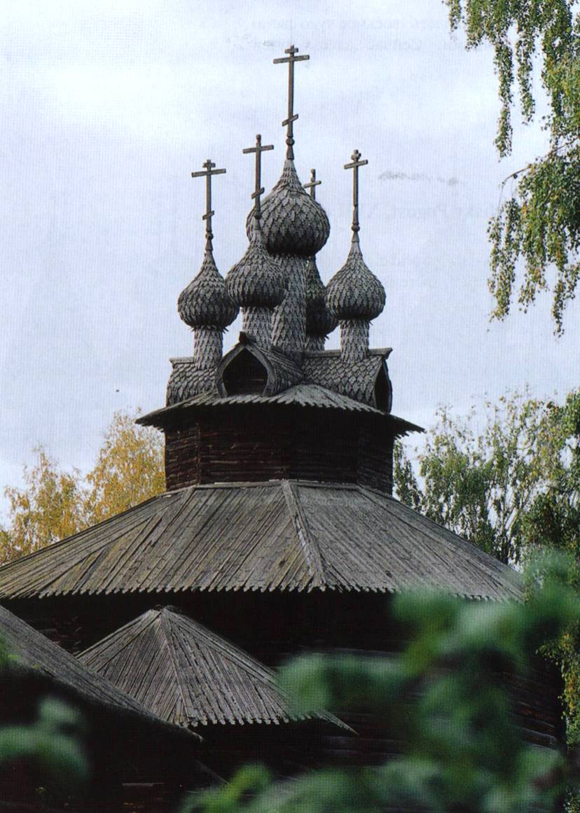 Церковь Собора Богоматери из села Холм. 16 век. Кострома