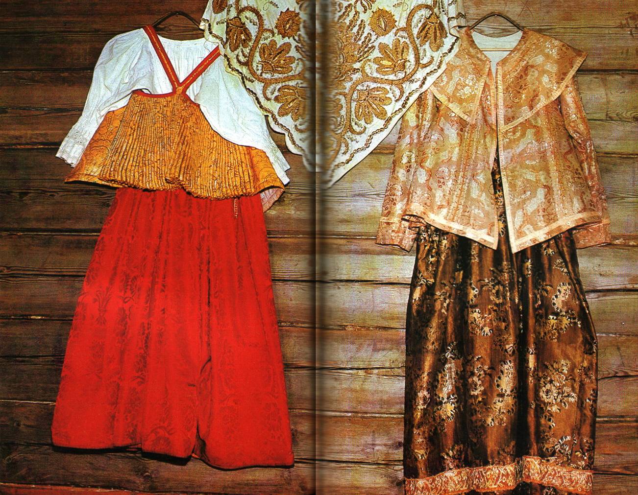 Женская праздничная одежда 19-20 веков