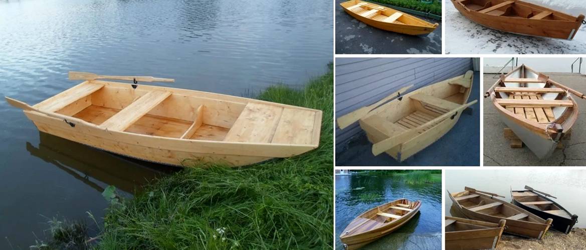 Деревянные рыболовные лодки