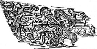 Гуннар в яме со змеями