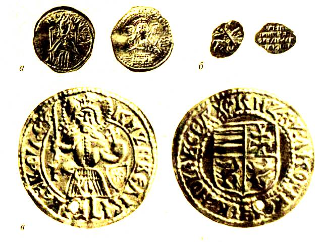 Первые русские золотые монеты