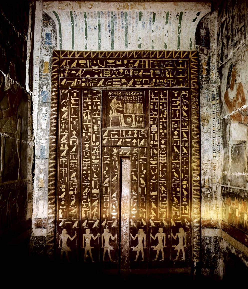 Ложная дверь гробницы визиря Меху