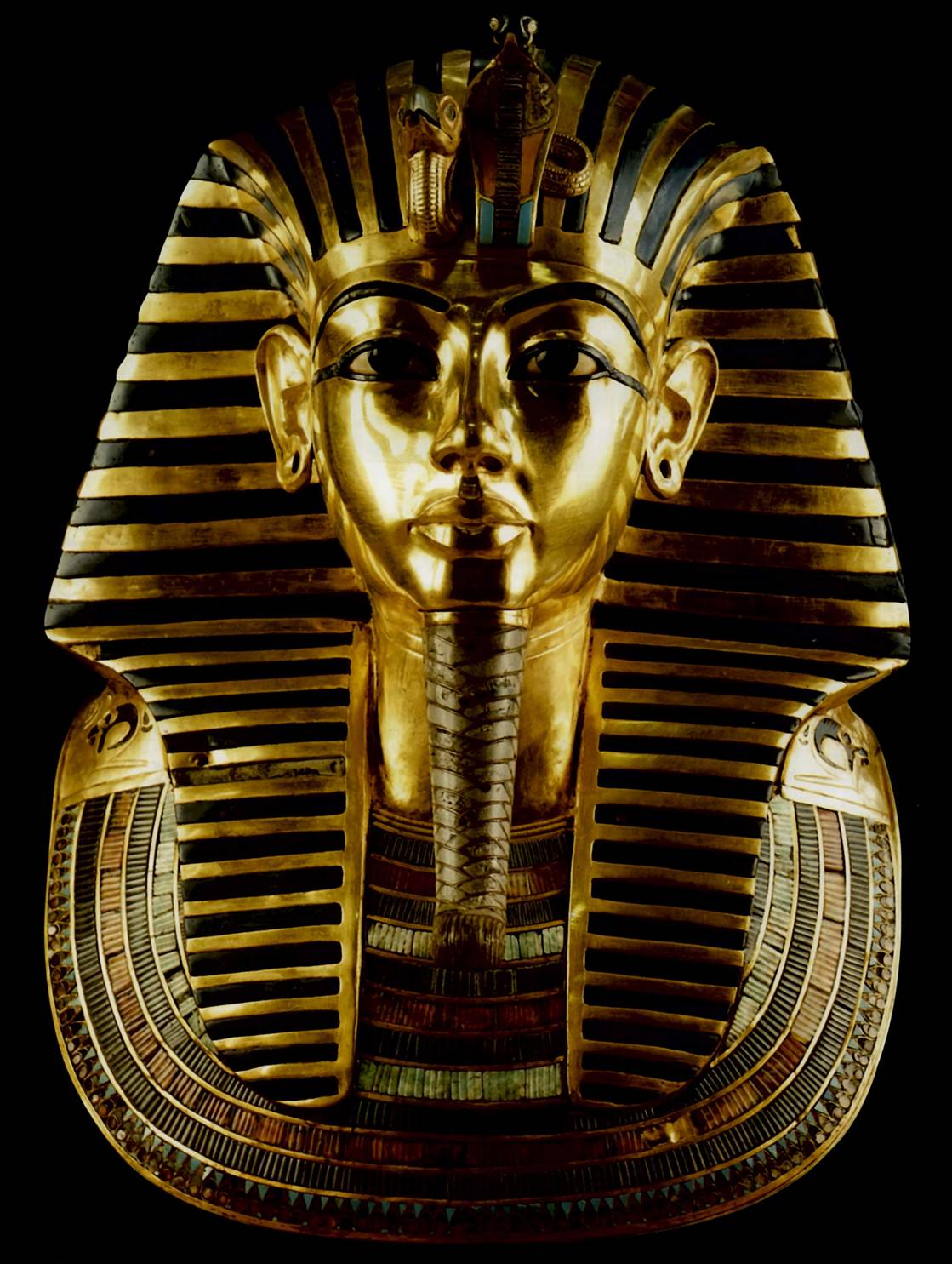 Тутанхамон - золотая маска мумии