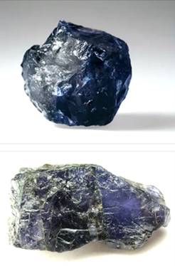 Синий кордиерит варяжский камень