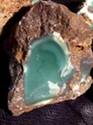 Камень плазма зелёный халцедон