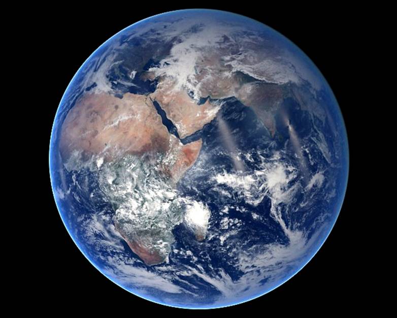 Как выглядит Земля из Космоса