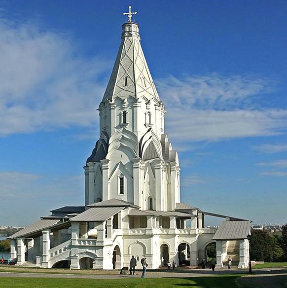 Шатровые храмы. Церковь Вознесения в Коломенском