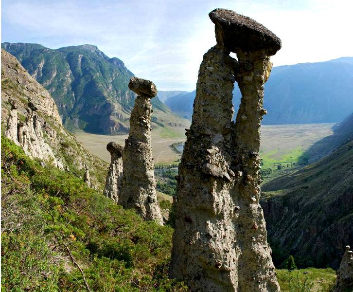 каменные грибы в алуште