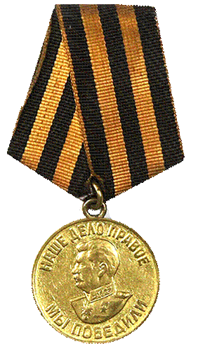 Медаль победы над Германией
