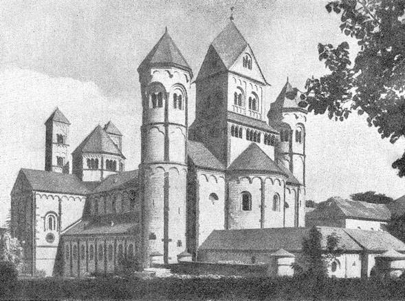 Церковь бенедиктинского аббатства Мария-Лаах
