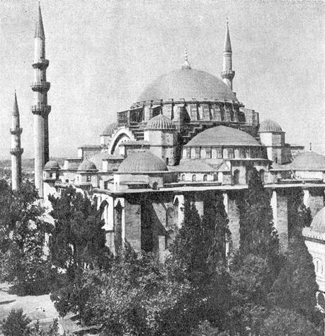Синан. Мечеть Сулеймание в Стамбуле