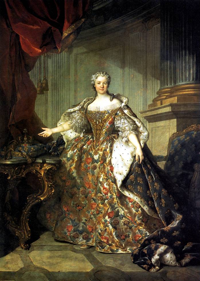 ТОКЕ ЛУИ Мария Лещинска королева Франции жена Людовика XV