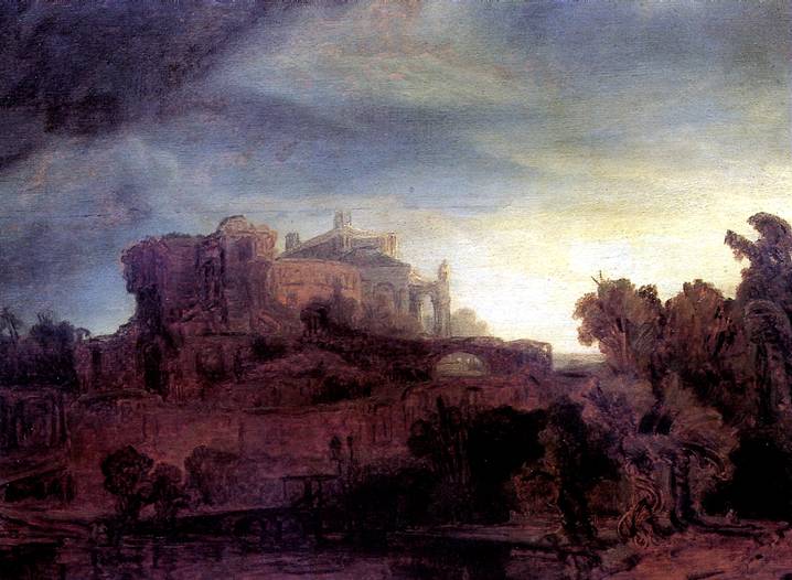 пейзажи Рембрандта