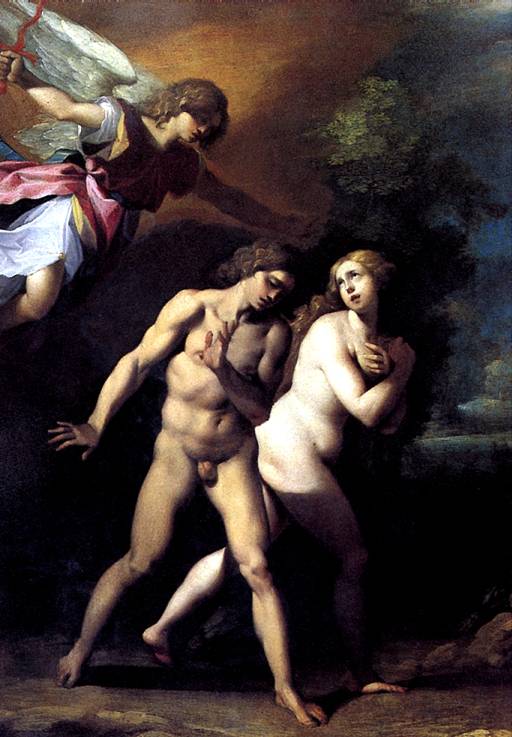 КАВАЛЕР Д'АРПИНО Изгнание Адама и Евы из Рая