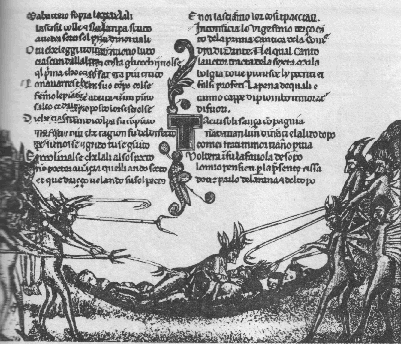 Муки душ в Чистилище. Гравюра 1492 года