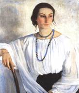 Портрет сестры Е. Зеленковой