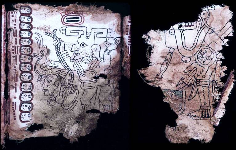 фото рукопись майя