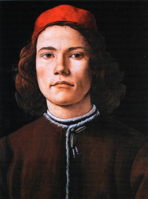 портрет молодого человека