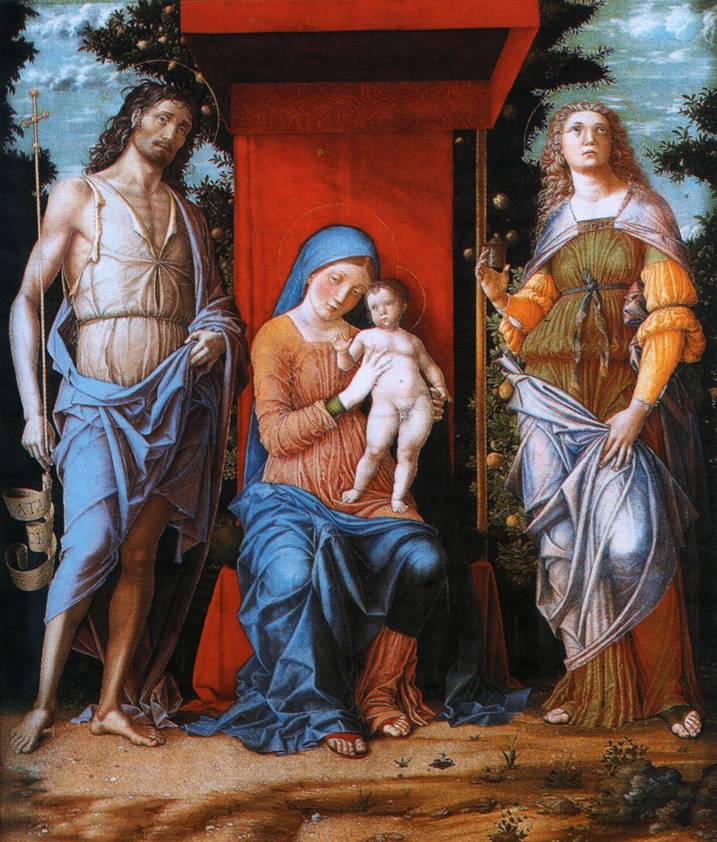 Мадонна с Младенцем, Иоанном Крестителем и Марией Магдалиной