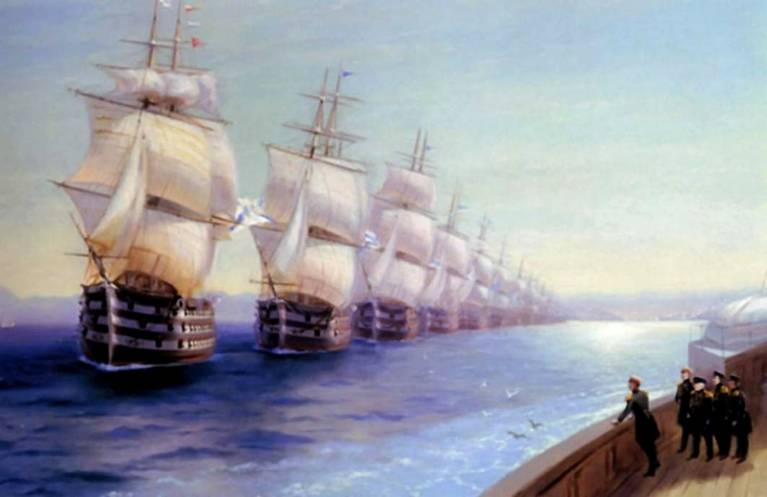 Маневры Черноморского флота в 1850 году